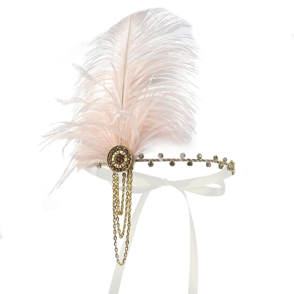 6246 Flapper Headband 1920s Accessory Roaring 1920s Headpieces Great Gatsby